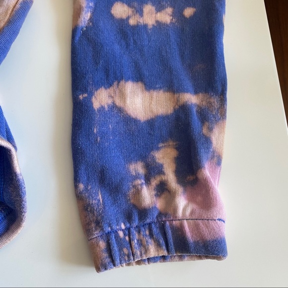 Reebok Tie Dye Vintage 90s Half Zip Oversized Sweatshirt Y2K - Picture 10 of 11